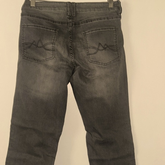 NYC gray stretchy skinny jeans pants size 6 - Picture 2 of 2